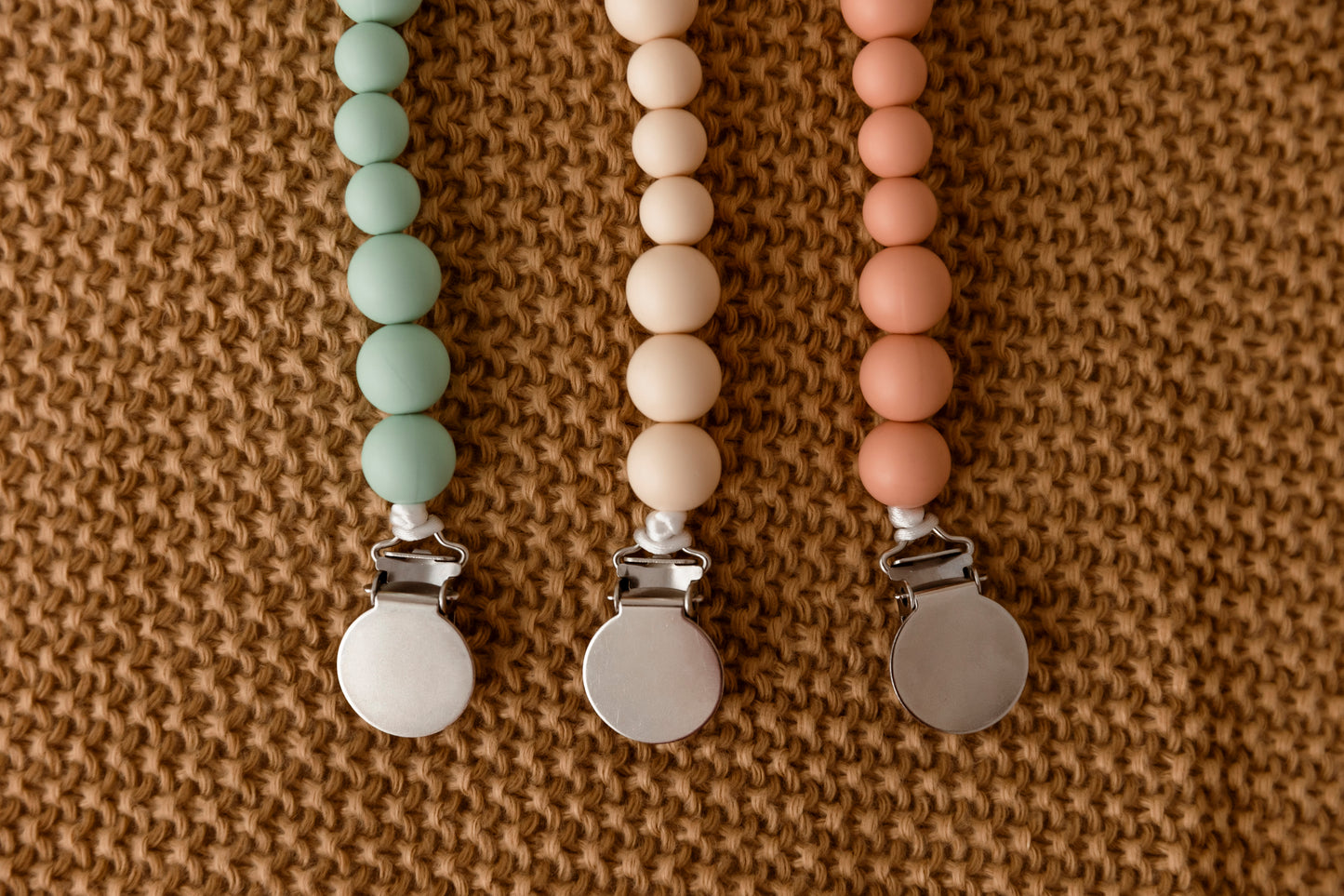 Silicone & Wooden Dummy Holders