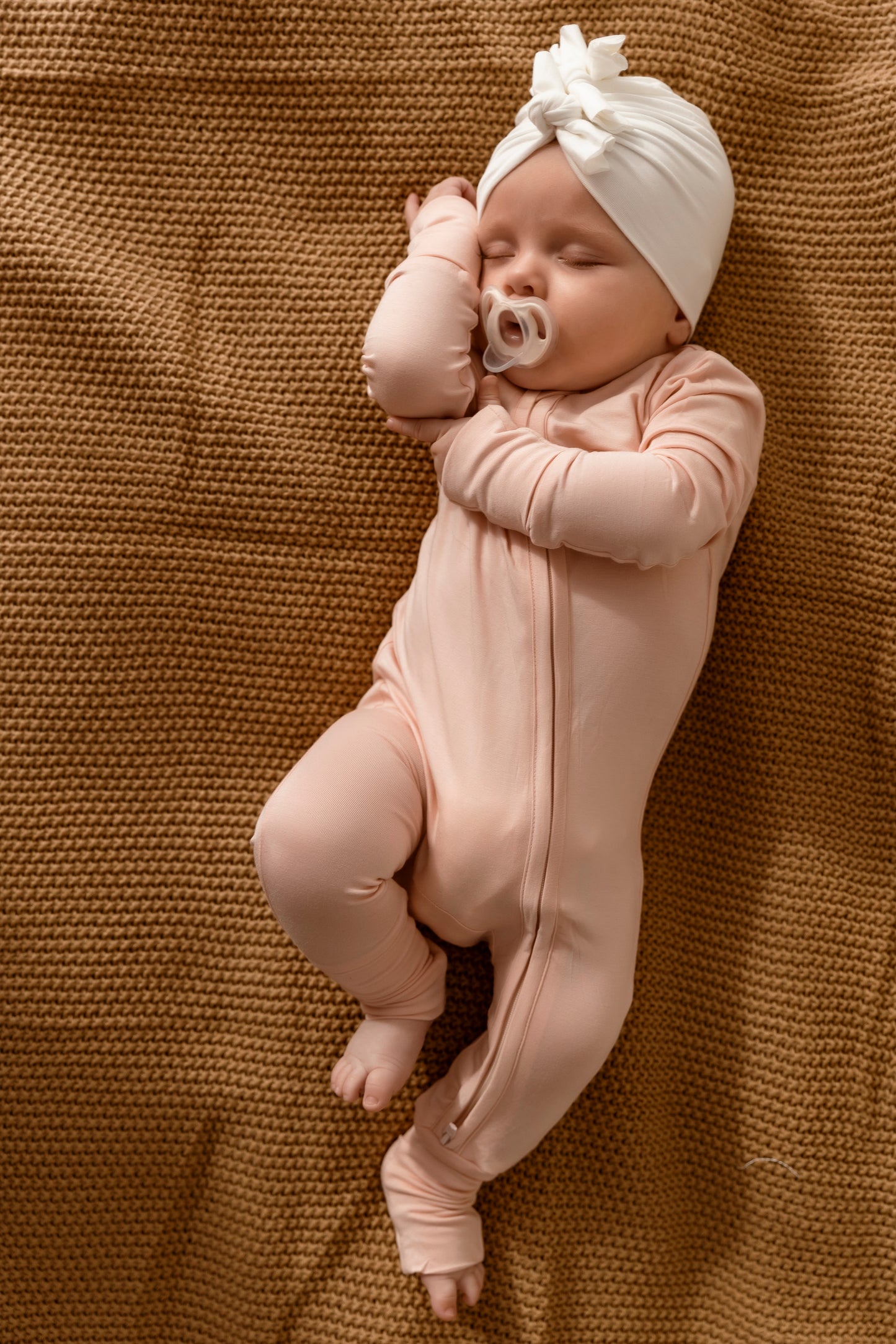Blush Bamboo Onesie