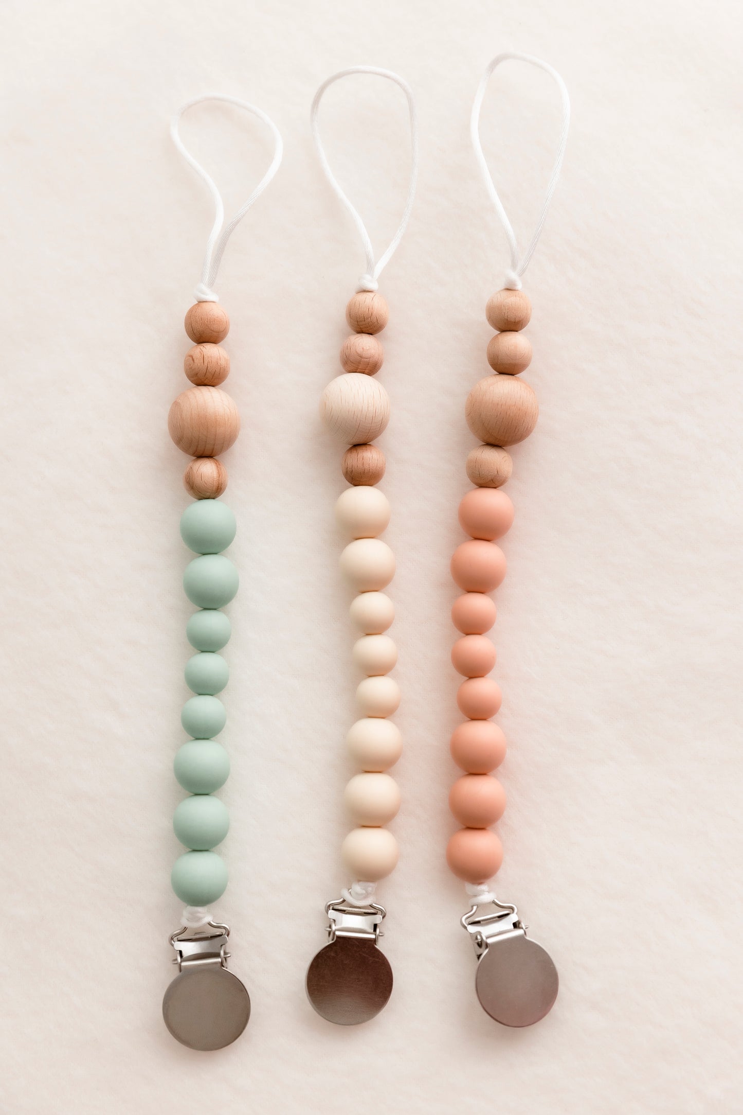 Silicone & Wooden Dummy Holders