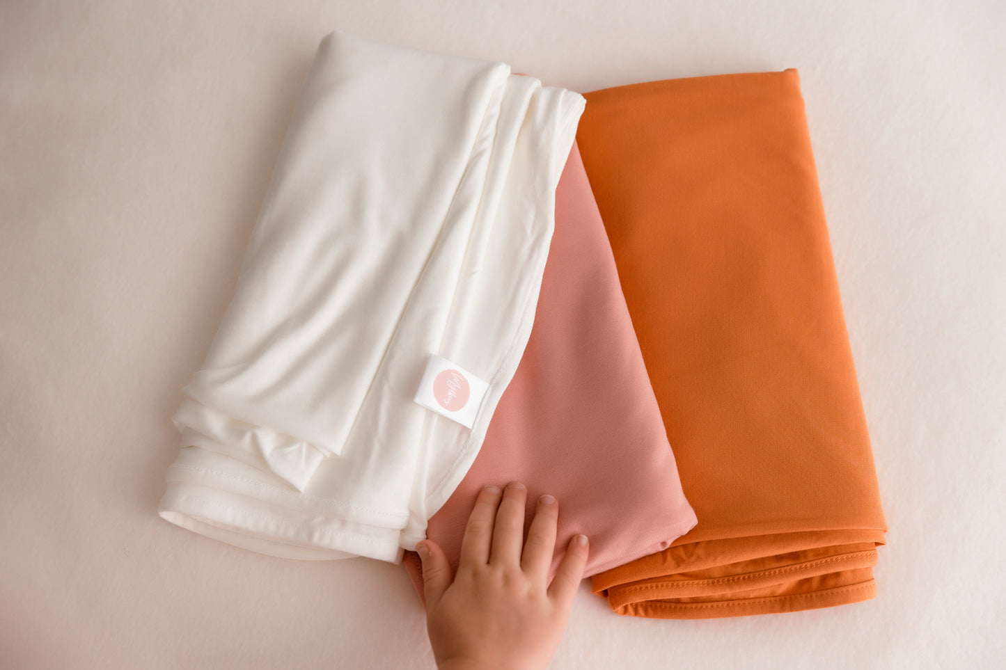 Rose Pink Bamboo Swaddle